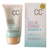 ราคา ไม่แท้คืนเงินWelcos Color Change BB SPF25/PA++ 50ml. บีบีเทพ มีเบสเขียวในตัว 2in1 (410340587)