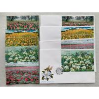 ราคา แสตมป์และซองวันแรกจำหน่ายชุดดอกไม้ ปี2543 (41162012075)