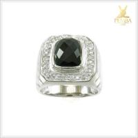 ราคา แหวนนิลแท้ ล้อมเพชรCZ งดงาม เท่อย่างมีสไตล์ ใส่เพิ่มความมั่นใจ (7077960022)