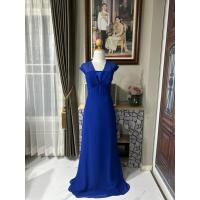 ราคา ชุดราตรียาว(ไซส์ L)สีน้ำเงิน#มือสอง (26269694877)