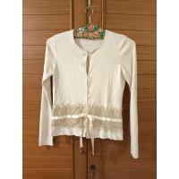 ราคา DANA BUCHMAN PETITE Pink Nude Lace Cardigan Size S (27019932211)