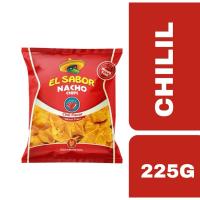 ราคา El Sabor Nacho Chips Chili Flavor 225g++ เอลซาบอล นาโช่ ชิพ ชิลลี่ 225กรัม (25877473110)