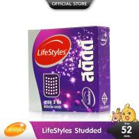 ราคา LifeStyles Studded ถุงยางอนามัย ผิวไม่เรียบ มีปุ่ม ขนาด 52 มม. บรรจุ 1 กล่อง (3 ชิ้น) (304963407)