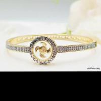 ราคา กำไลกังหันนำโชค งานฝังเพชรcz (1239559365)