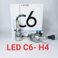 ราคา หลอดไฟหน้า ขั้ว H4-C6 LED headlight cob h4 ขั้วตรงรุ่น ไฟสูง-ไฟต่ำขั้วH4-C6 (7934438202)