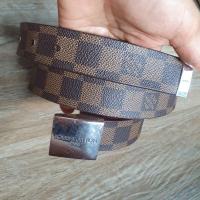 ราคา LV Damier Belt ของแท้มือสอง (24632893468)
