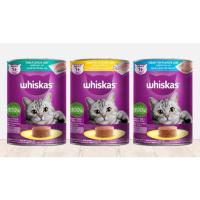 ราคา Whiskas วิสกัส อาหารเปียกแมวกระป๋อง 400G (24229442772)