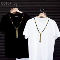 ราคา สไตล์ใหม่ 【พร้อมส่ง】NEW สร้อยพระพุทธรูป เสื้อยืดลาย “สร้อยพระ” เสื้อพระ เก๊ สร้อยพระ สร้อยทอง มาแรง ผ้ายืด cotton อย (44156723991)