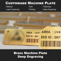 ราคา เลเซอร์แกะสลัก / หมอบ / ป้ายชื่อที่กําหนดเอง / ป้ายชื่อโลหะ / จานทองเหลือง / ป้าย / ป้าย / ป้าย (25674291707)