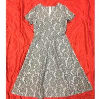 ราคา เดรสลูกไม้ สีเทา (956108335)
