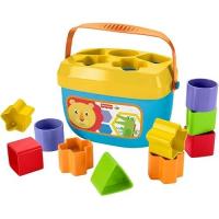 ราคา Fisher Price Infant First Blocks Rainforest 6 months Baby Toy Educational Gift FFC84 (41052419853)
