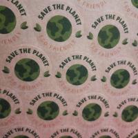 ราคา สติ๊กเกอร์ รักษ์โลก ออแกนิค Save The World ECO FRIENDLY Sticker Craft สติกเกอร์ ฉลากสินค้า ธรรมชาติ กระดาษคราฟท์ ออแกนิก (7988375360)