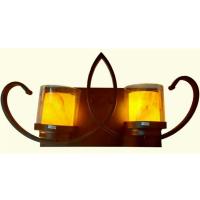 ราคา โคมไฟกิ่งติดผนังภายในแก้วลายหินอ่อนหัวคู่โคมไฟตกแต่งผนังโคมไฟสไตล์ลอฟโมเดิร์นหลอดขั้วE27(ราคาไม่รวมหลอดไฟ) RS-1983-2BK (3086820775)