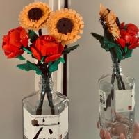 ราคา พร้อมส่ง Rose,Sunflower ดอกเดี่ยว/ เซทเล็ก เลโก้จีนดอกไม้ตกแต่ง, ช่อดอกไม้ตกแต่ง, ของขวัญครบรอบ, วาเลนไทน์คนพิเศษ (23567295156)