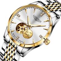 ราคา [จํากัดเวลา] Wandering Piano Swiss Certified ยี่ห้ออัตโนมัตินาฬิกาผู้ชาย 24k นาฬิกาคู่ Tourbillon S (28109126975)