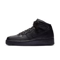 ราคา Nike Air Force 1 Mid 07 BlackBlack รองเท้าผ้าใบกีฬาลําลองคุณภาพสูง (49700173519)