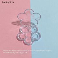 ราคา { Hot&Fashion } 6 Spaces Empty Eye Shadow Case Makeup Palette Box Plastic Skylight Clear Lid Aluminium Pan Round Creamy Concealer Container. (41925807496)