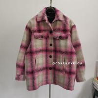 ราคา ZARA CHECKED JACKETSHIRT (28806719393)