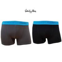 ราคา VALENTINO RUDY VI2-N212 PACK 1ตัว บ็อคเซอร์ขอบยางทอ micro modal 93.4% roica 6.6% มี 2 สี เทา ดำ (2703762022)