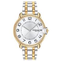 ราคา COACH Arden รุ่น CO14503811 นาฬิกาข้อมือผู้หญิง สายสแตนเลส สีทอง/เงิน หน้าปัด 36 มม. (27808881698)