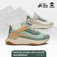 ราคา Timberland Women's MOTION ACCESS LOW LACE UP WATERPROOF SNEAKER (FTTLA2N4B) รองเท้าเดินป่า ข้อสั้น สำหรับผู้หญิง (40603208942)