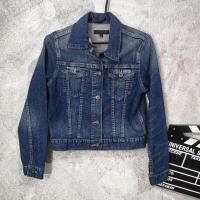 ราคา ผ้ามือสอง แจ็คเก็ตยีนส์แขนยาวหญิง uniqlo (29253445210)