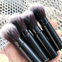 ราคา An cai na1-0012 แปรงปัดแก้ม แปรงแต่งหน้าคาบูกิแบบพกพาพร้อมฝาปิด ขนนุ่มแน่นจิกสีเมคอัพได้ดีอ่อนโยนต่อผิวหน้า Kabuki Brush (23728850222)