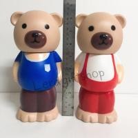 ราคา ออมสิน ออมเงิน 3 ชั้น กระปุกออมสิน แบ่งออม ออมสินคิตตี้ ออมสินหมี เงิน เหรียญ หมีออมสิน (2586350935)