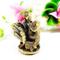 ราคา กุมารทองทรงพญาไก่ กวักทรัพย์ถือถุงทอง เนื้อทองเหลือง ประมาณ3ซม.บูชาเสริมโชคลาภเงินทองเรียกเมตตา (18505418021)