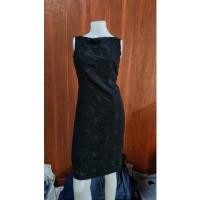 ราคา เดรสญี่ปุ่นมือสอง เดรสดำ ปักดอกไม้ (แกะถุง) (12829607017)