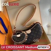 ราคา Louis Vuitton Croissant MM shoulder bag, Monogram women's shoulder bag (43067461251)