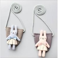 ราคา กระเป๋าสะพายข้างเด็กกระต่ายน้อยกระเป๋าแฟชั่นเด็ก (1333822379)