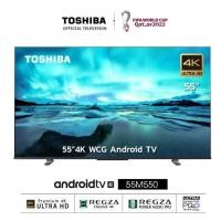 ราคา พร้อมส่ง !!!! [[ กรุงเทพนัดรับได้นะคะ ]] TOSHIBA TV UHD LED (55", 4K, Android) 55M550KP (14592063857)