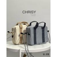 ราคา Chrisy Canvas กระเป๋าสะพายข้าง มี 2สี (24857675756)