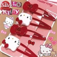 ราคา Af Sanrio Kawaii Hairpin สีชมพู Hello Kitty BB คลิปหวานน่ารักแมวกิ๊บZircon Bow Bangsคลิปสาวสําหรับสาวอุปกรณ์เสริมผมA (27420963561)