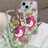 ราคา สำหรับ iPhone 16 13 14 15 12 11 14PRO 11PRO 15PROMAX XSMAX 14PROMAX 13PLUS 16PLUS 15PLUS X/XS XR ดีไซน์การ์ตูนหมีสตรอเบอร์รี่ สไตล์น่ารักสองสี รวมเคสโทรศัพท์แบบมีถุงลม D9D (28787597275)