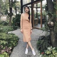 ราคา เดรสสีนู้ด basicbysita (225594731)