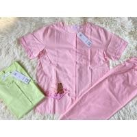 ราคา Wacoal Home& Sleepwear WV2F11 ชุดนอนแขนสั้น+ขายาว 8ส่วน (27334886730)