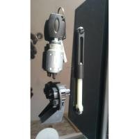 ราคา ชุดกุญแจล็อคฝากระโปรงหน้าฟอร์ดFOCUS MK2 กุญแจล็อคฝากระโปรงหน้าFORDโฟกัส(หันแกนล็อคสีดำ) (6412266637)