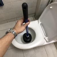 ราคา ยางปั๊มชักโครก ยางปั๊มส้วมตัน ยางปั๊มท่อตัน ขนาดรวมด้าม 62 ซม (8408151080)