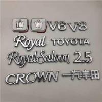 ราคา เหมาะสําหรับ 08-12 FCL Toyota CROWN 2.5 3.0 โลโก้รถด้านหน้าด้านหลัง CROWN ด้านหลังโลโก้ตัวอักษรภาษาอังกฤษ (43924996427)