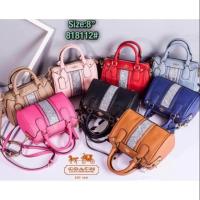 ราคา #กระเป๋่าทรงหมอนcoachมาใหม่สวยมาก รีบมีก่อนใคร ขนาด10 นิ้ว เกรดพรีเมี่ยม อุปกรณ์ ถุงผ้า การ์ด ครบ ส่งฟรี โอ้ยสวยย (1305084423)