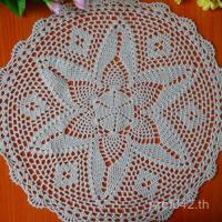 ราคา โครเชต์สีเบจฉันรักบ้านของฉันผ้าฝ้ายลูกไม้โซ่เชื่อมโยงถักสีขาวตกแต่งเสื่อรอบที่ทําด้วยมือกลวง แผ่นรองจาน 54บน (56500123234)