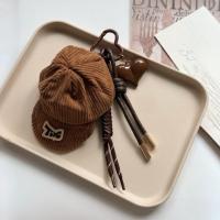 ราคา Mini Coin Purse Baseball Cap Original Niche Design Sense Can Store Pendants miu Style Coffee Color Cute Bag Hanging (29877620271)