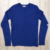 ราคา เสื้อ Wool สีน้ำเงิน เสท่อไหมพรมแขนยาว แบรนด์ UNIQLO คุณภาพดี ผ้าดีมาก ทำจาก Pure Wool ใส่แล้วอุ่น กันหนาวได้ดี สภาพใหม่ (3578001972)