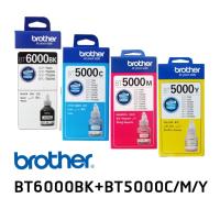 ราคา Brother BT6000BK, BT5000 Cyan,Magenta,Yellow หมึกแท้ 1 ชุด(สีดำ,ฟ้า,ม่วงแดง,เหลือง อย่างละ 1 ขวด) (14283234085)