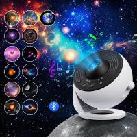 ราคา ไฟโปรเจคเตอร์ Galaxy Projector พร้อม Bluetooth Star Projector Planetarium 13 in1 สําหรับห้องนอน Aurora Projector ไฟกลางคืน galaxy light (21487586653)