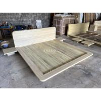 ราคา #เตียงไม้สัก #เตียงโมเดิร์น Japan Bedเตียงญี่ปุ่น ขนาด6ฟุตหัวโค้งท้ายโค้ง สีMaple (10240326677)