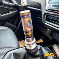 ราคา หัวเกียร์ไทเทเนี่ยมแท้ แบรนด์เม้งซัง สำหรับรถเกียร์ธรรมดา D-max 12-24 ความสูง 9 ซม.#หัวเกียร์รถยนต์ (27210075526)