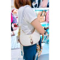 ราคา กระเป๋าสะพายไหล่ผ้าทอผสมไหมแท้TTWN Bear (24515296935)